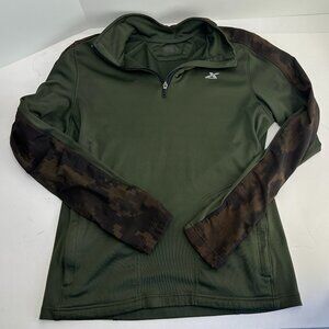 GSX Gander Mountain 3/4 Zip Green Men’s Size Small Hiking Athletic Shirt